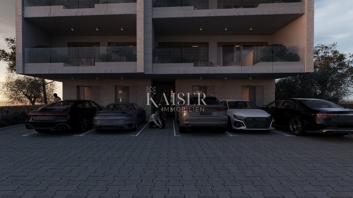 Istria, Tar - lussuoso appartamento di 145 m2 con terrazza panoramica e vista mare