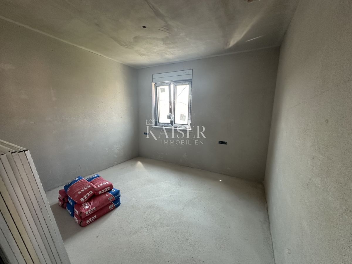 Isola di Pag - appartamento 56,05 m2 con giardino, a 70 m dal mare