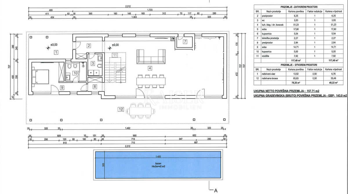 Istria, Rakalj - villa in posizione unica con vista panoramica 