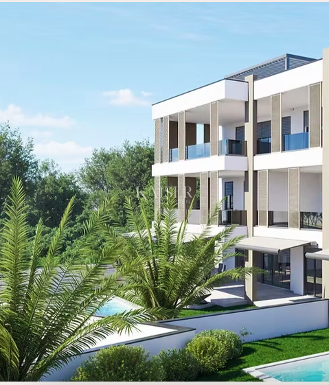 Zara – Zaton | Appartamento esclusivo in prima fila sul mare con terrazza e vista incantevole