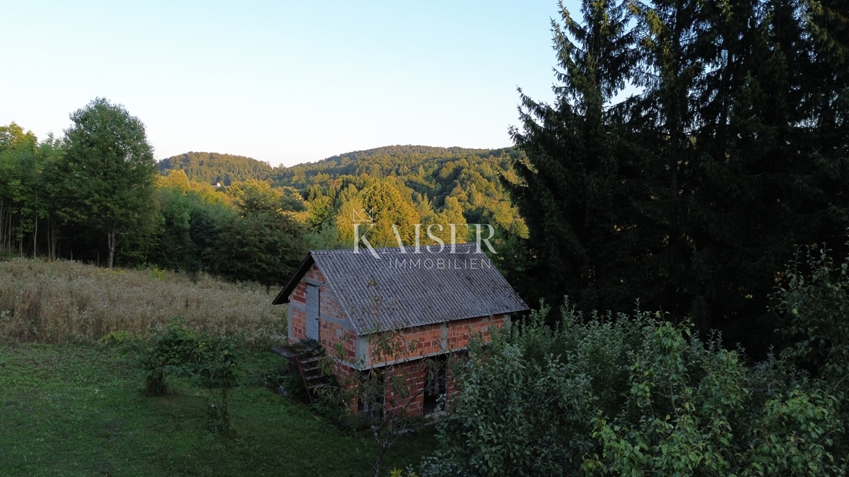 Gorski kotar, Vrbovsko - casa con ampio giardino, solo nella nostra offerta!