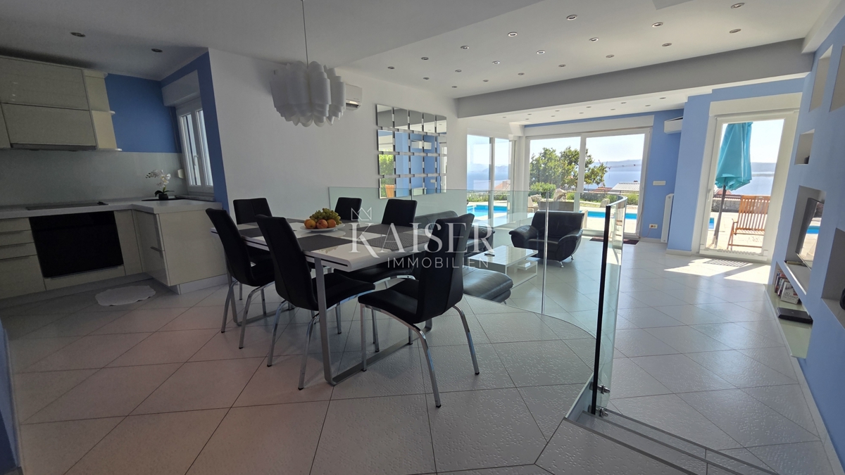 Crikvenica – Esclusiva villa di lusso con piscina e vista panoramica sul mare