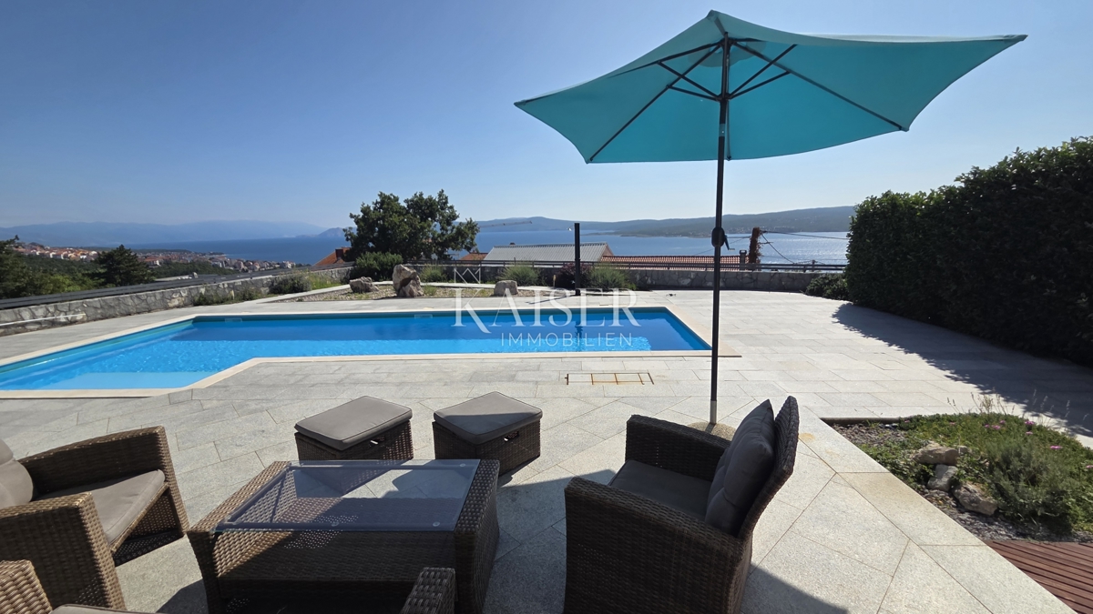 Crikvenica – Esclusiva villa di lusso con piscina e vista panoramica sul mare