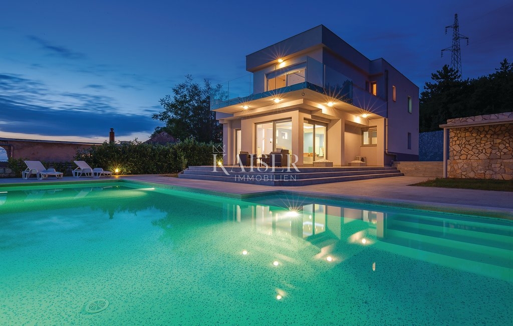 Crikvenica – Esclusiva villa di lusso con piscina e vista panoramica sul mare