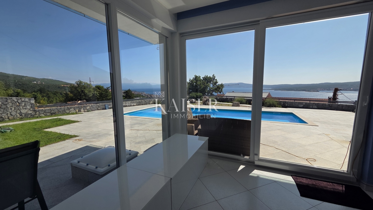 Crikvenica – Esclusiva villa di lusso con piscina e vista panoramica sul mare