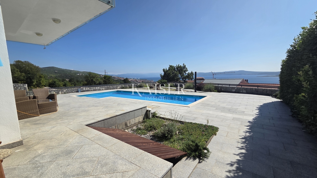 Crikvenica – Esclusiva villa di lusso con piscina e vista panoramica sul mare