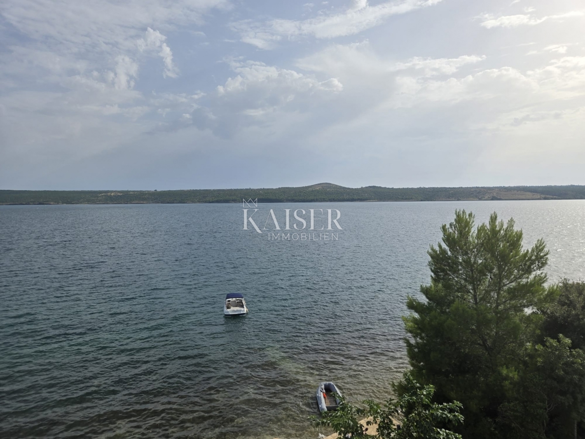 Zara, Posedarje - villa esclusiva prima fila al mare con accesso privato al mare