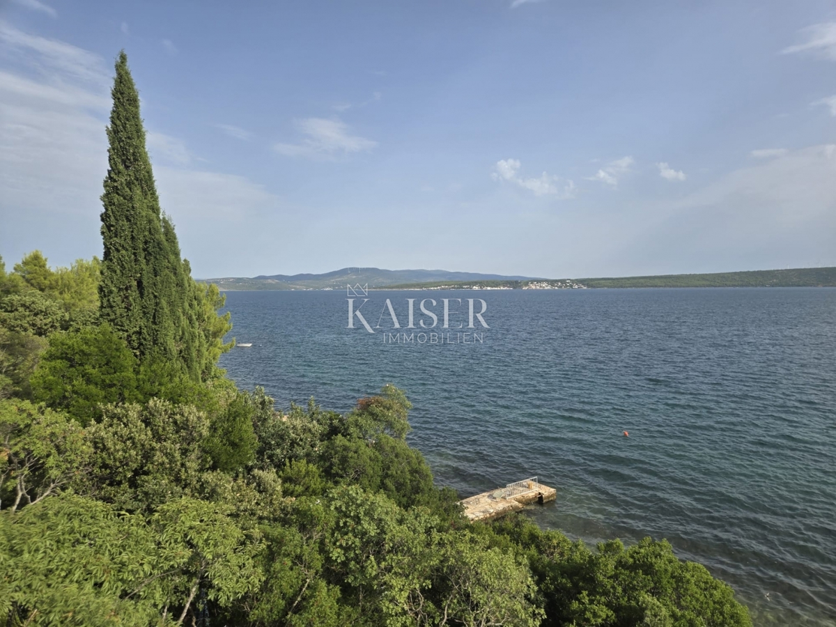 Zara, Posedarje - villa esclusiva prima fila al mare con accesso privato al mare