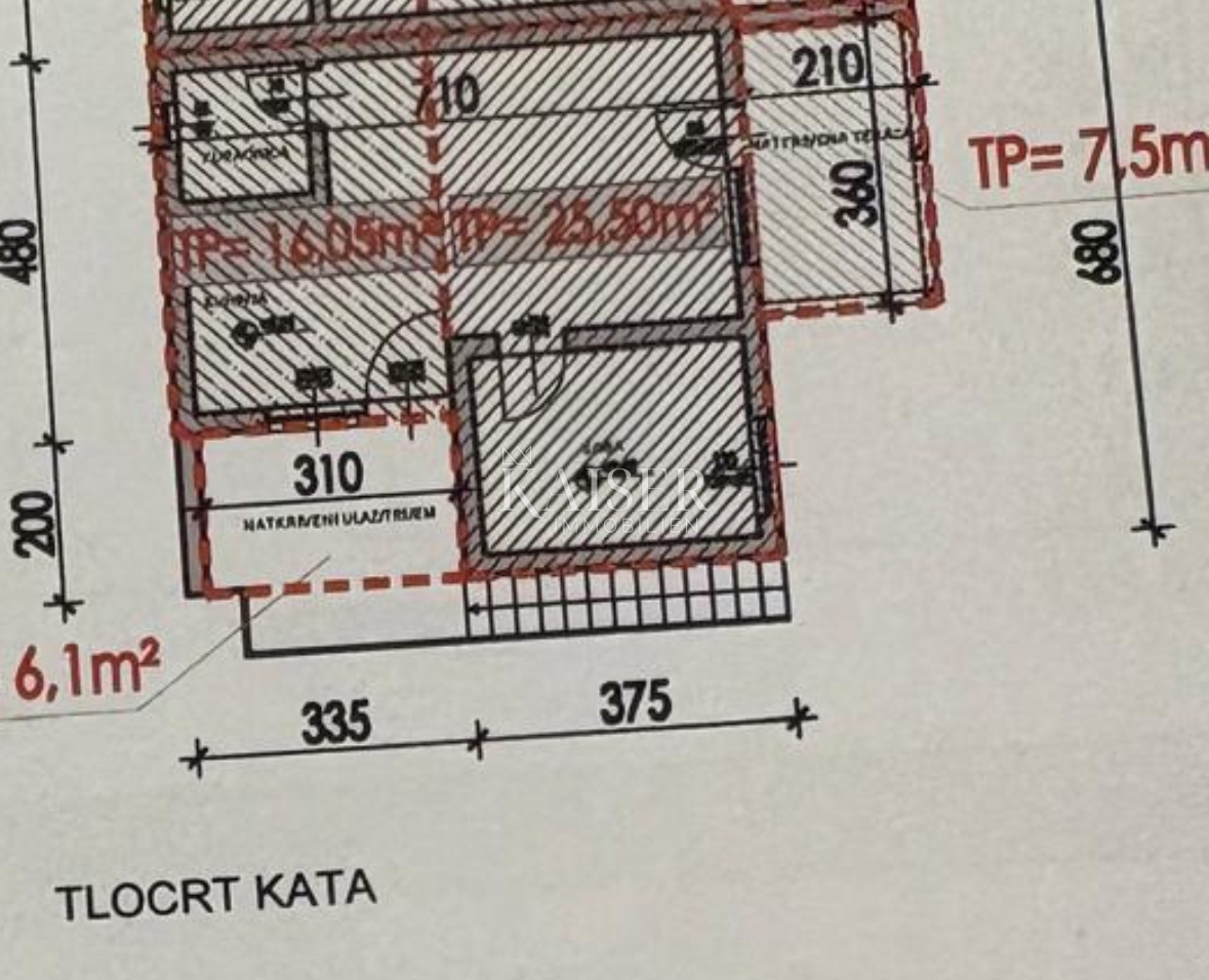 Zara – Petrčane – Casa con 2 appartamenti e vista mare