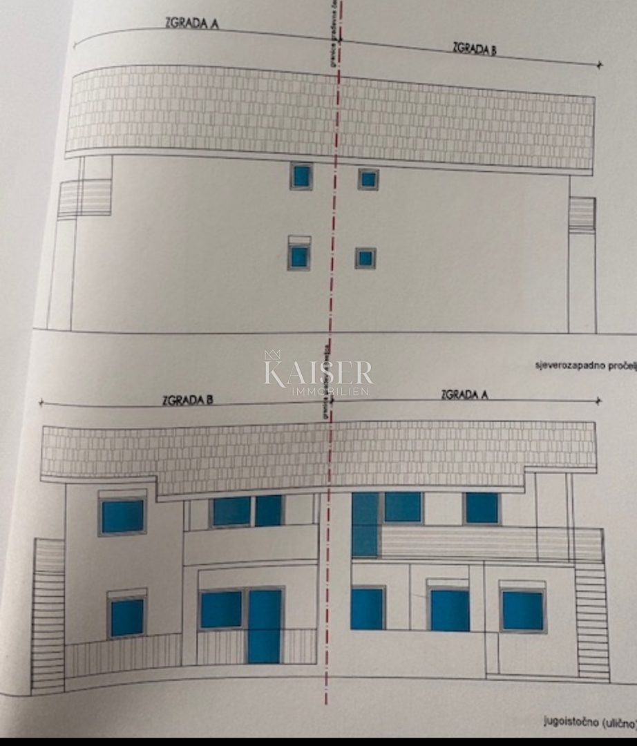 Zara – Petrčane – Casa con 2 appartamenti e vista mare