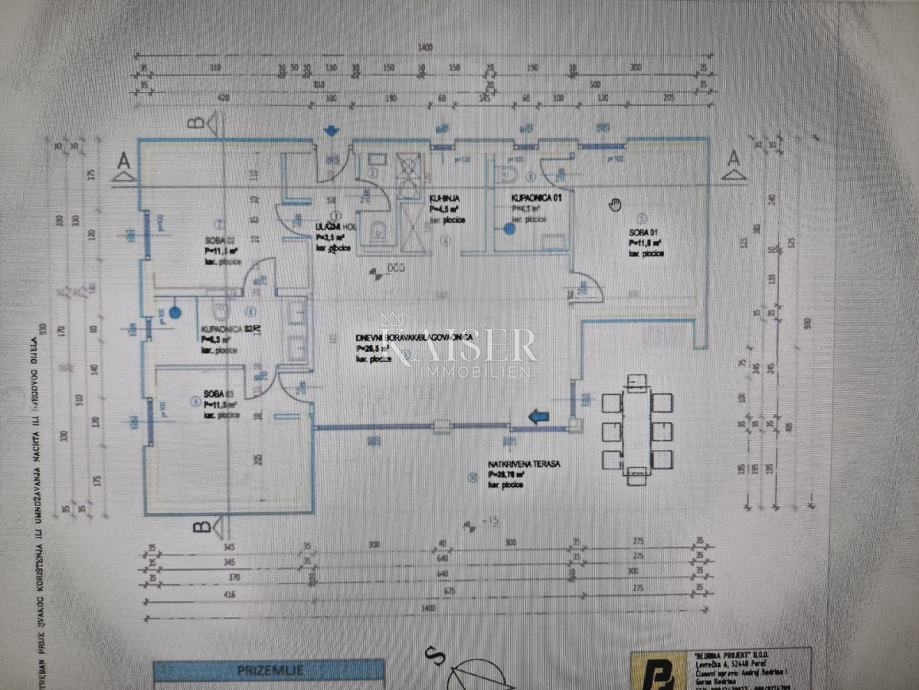 Istria, Tinjan - casa a un piano con piscina