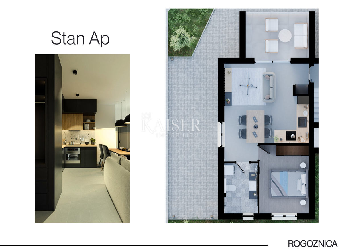 Appartamento Rogoznica, 1m2