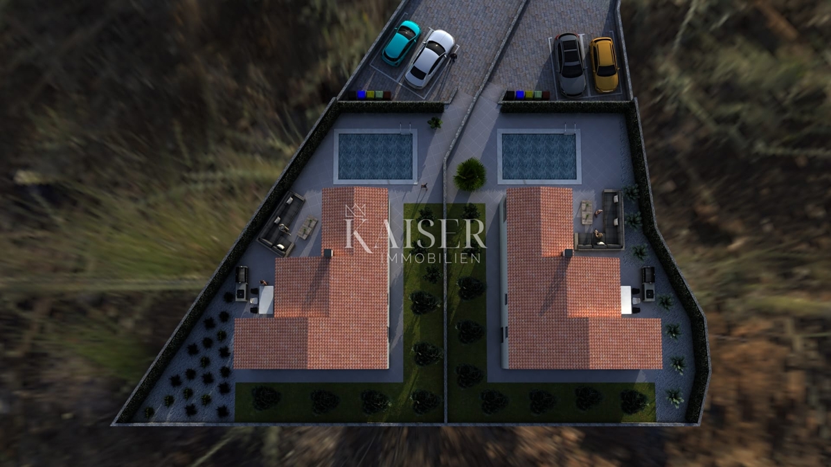 Земля під забудову Risika, Vrbnik, 1.100m2