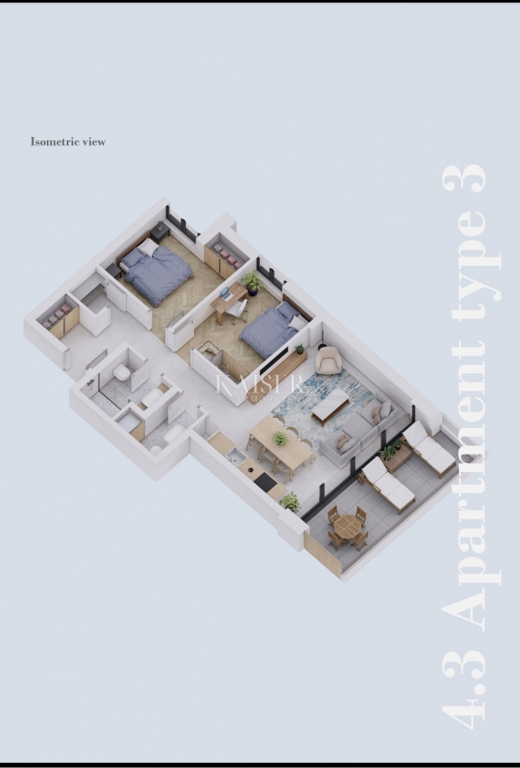 Istria, Šorići - moderno appartamento vicino a Rovigno