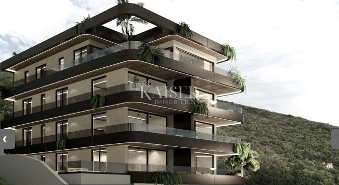 Opatiuja - Ičiči, appartamento - Eleganza mediterranea con vista mare