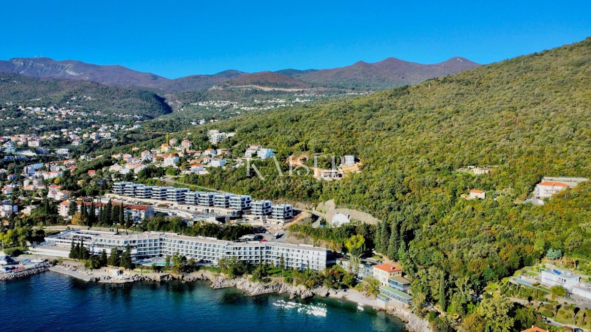 Opatiuja - Ičiči, appartamento - Eleganza mediterranea con vista mare