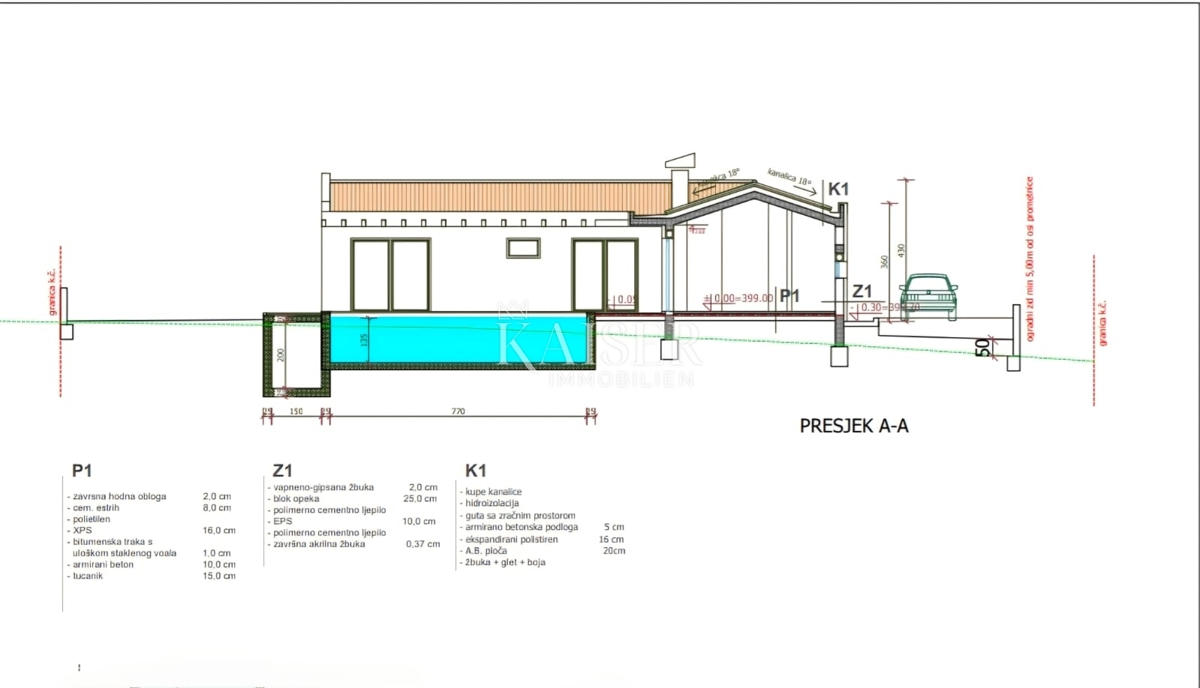 Istria, Žminj - casa con piscina