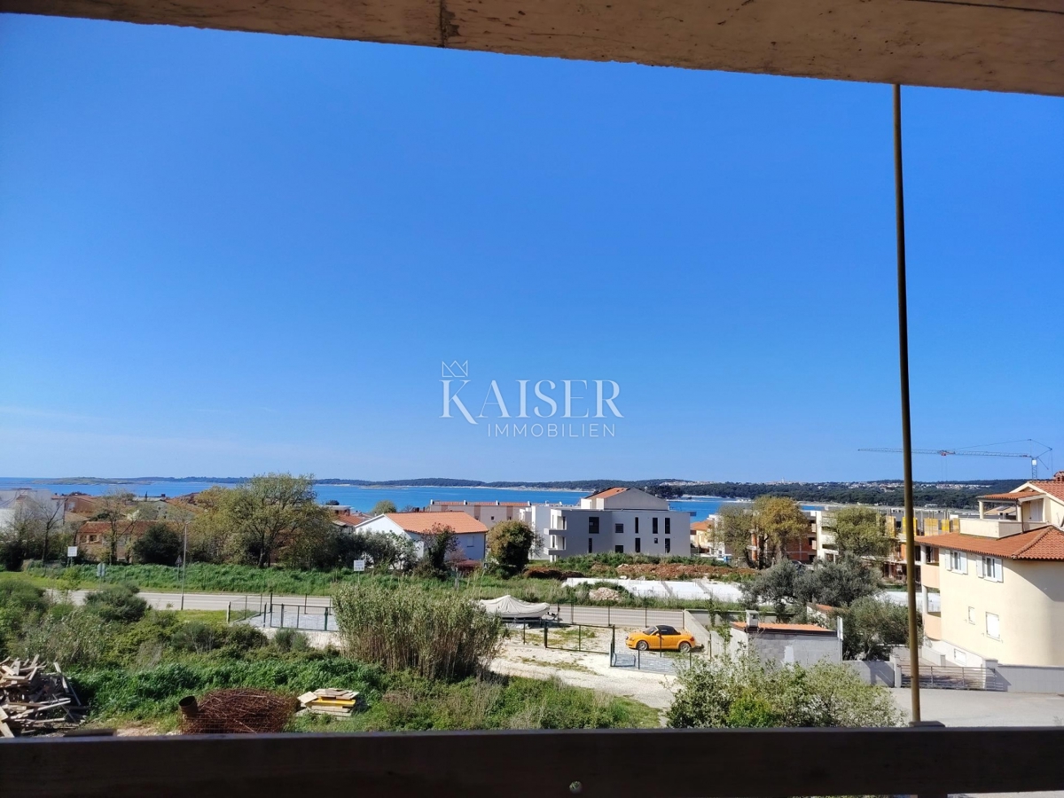 Istria, appartamento Medulin al piano terra con vista mare