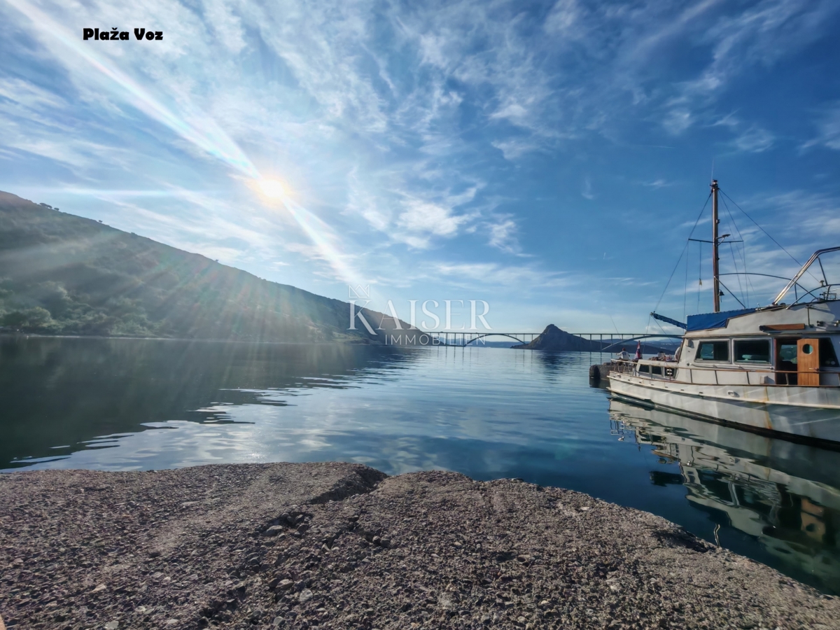 Isola di Krk, Omišalj - appartamento con una camera da letto di 40 m2 a soli 50 m dal mare