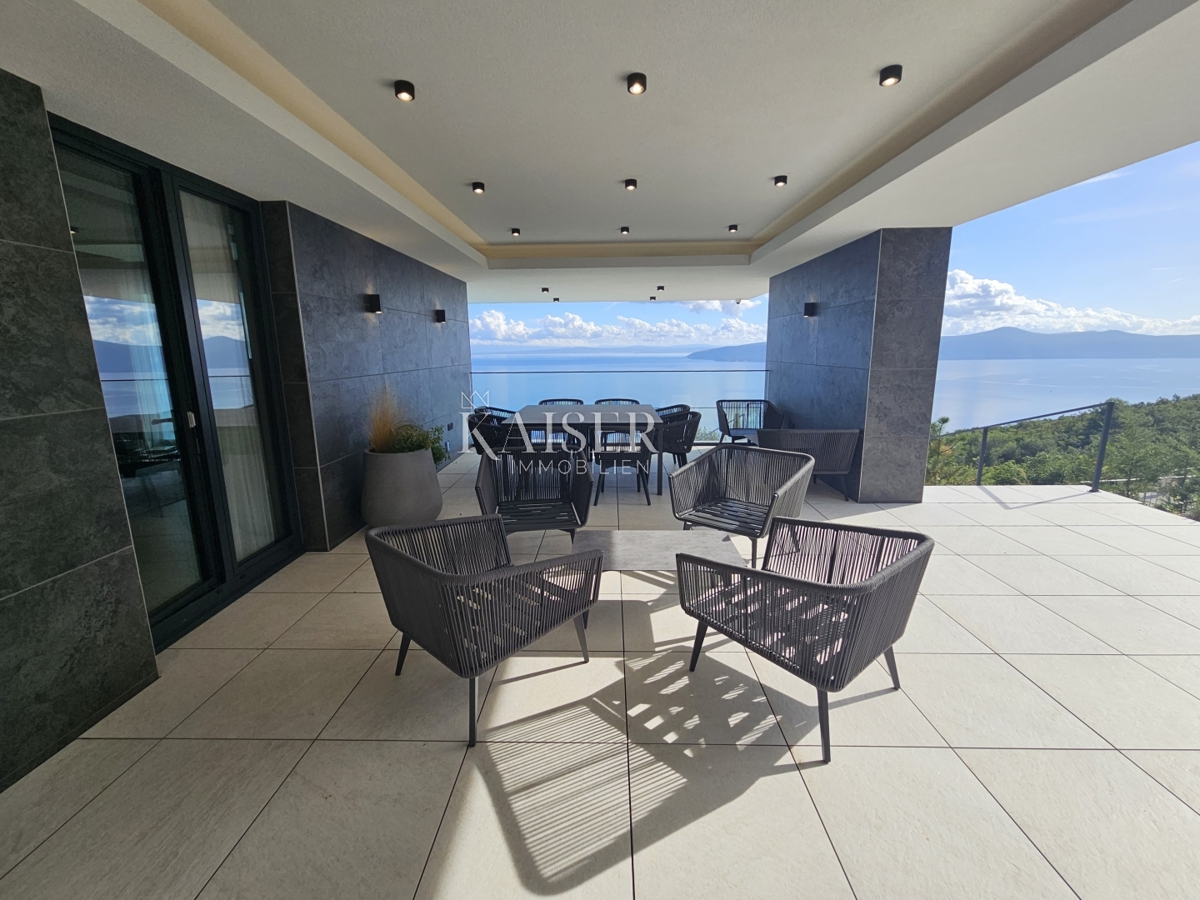 Abbazia, dintorni - villa di lusso 340m2 con piscina