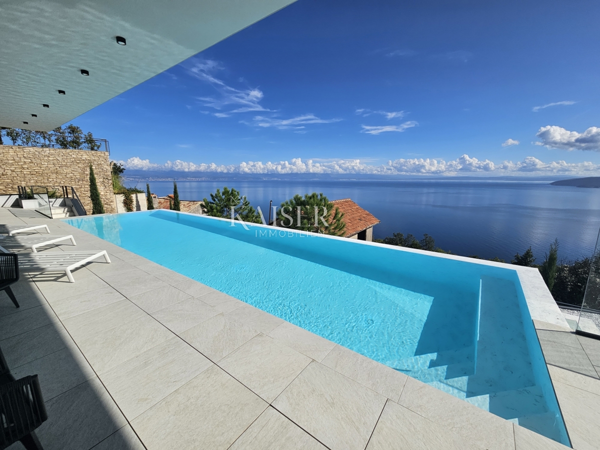 Abbazia, dintorni - villa di lusso 340m2 con piscina