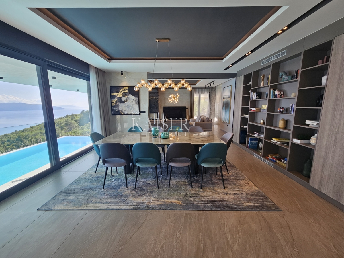 Abbazia, dintorni - villa di lusso 340m2 con piscina