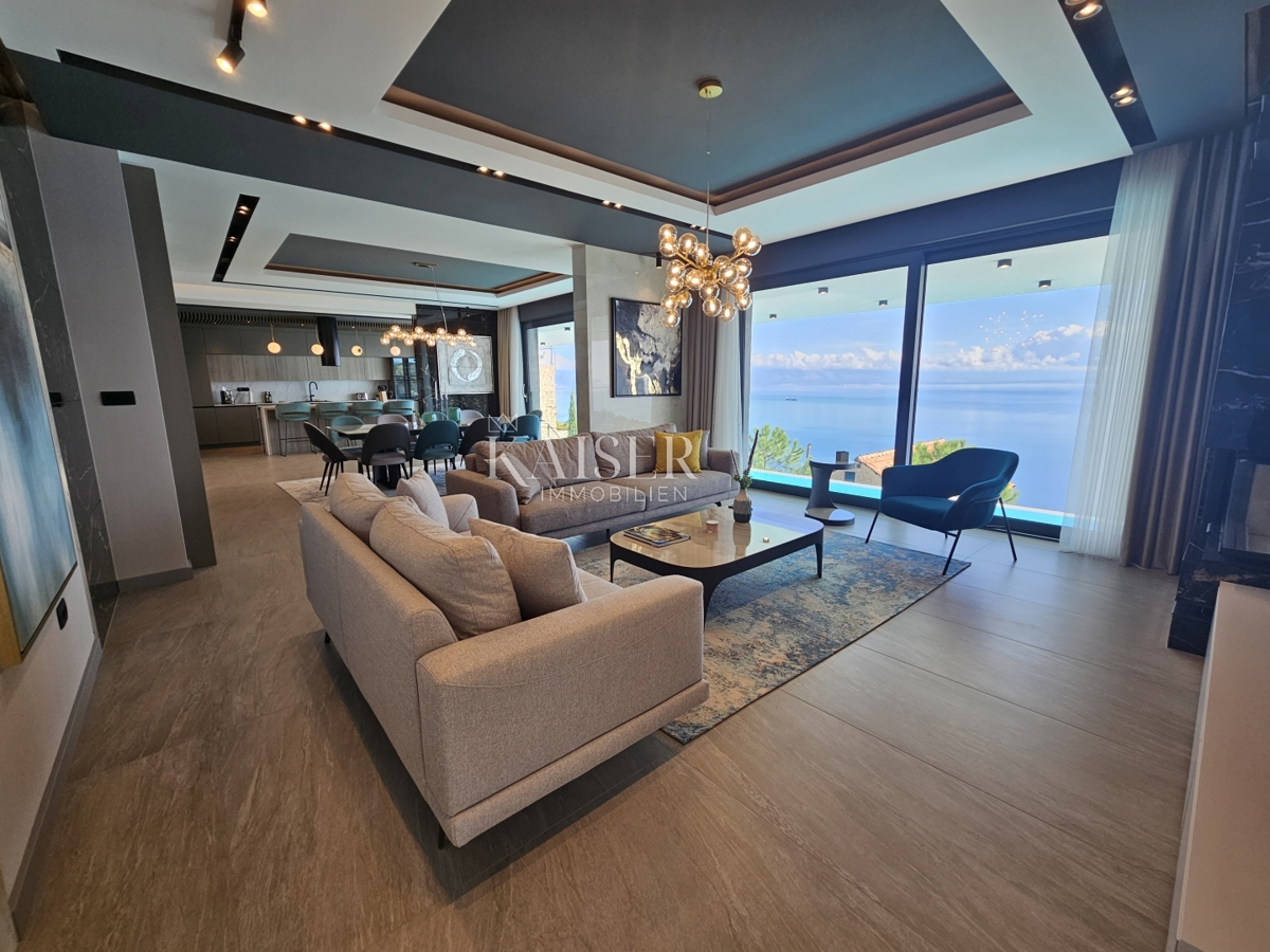 Abbazia, dintorni - villa di lusso 340m2 con piscina