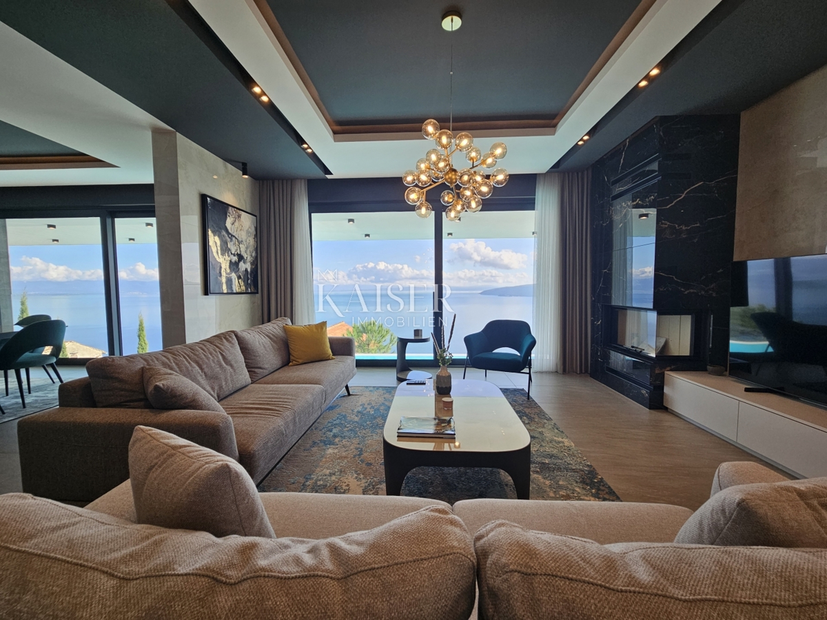 Abbazia, dintorni - villa di lusso 340m2 con piscina