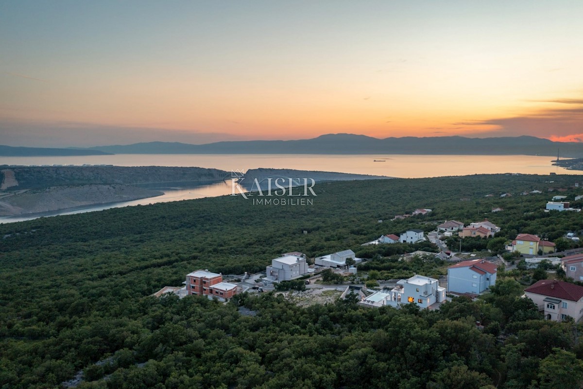 Kraljevica, Šmrika – Nuova villa con piscina e vista mare 