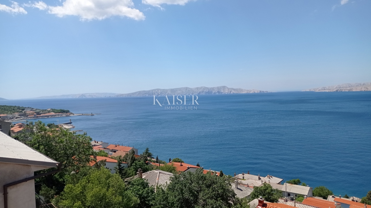 Senj, casa con una bellissima vista