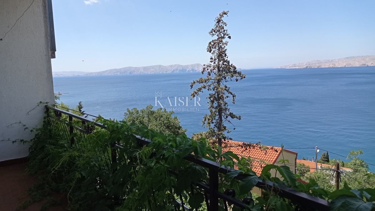 Senj, casa con una bellissima vista