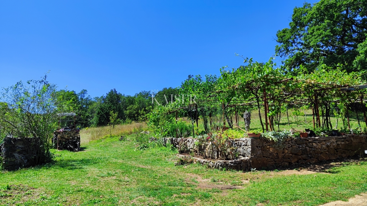 Labin - proprietà con una casa, 28.000