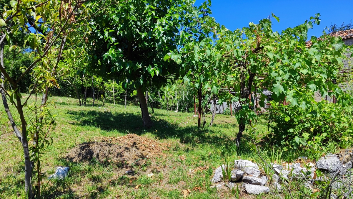 Labin - proprietà con una casa, 28.000