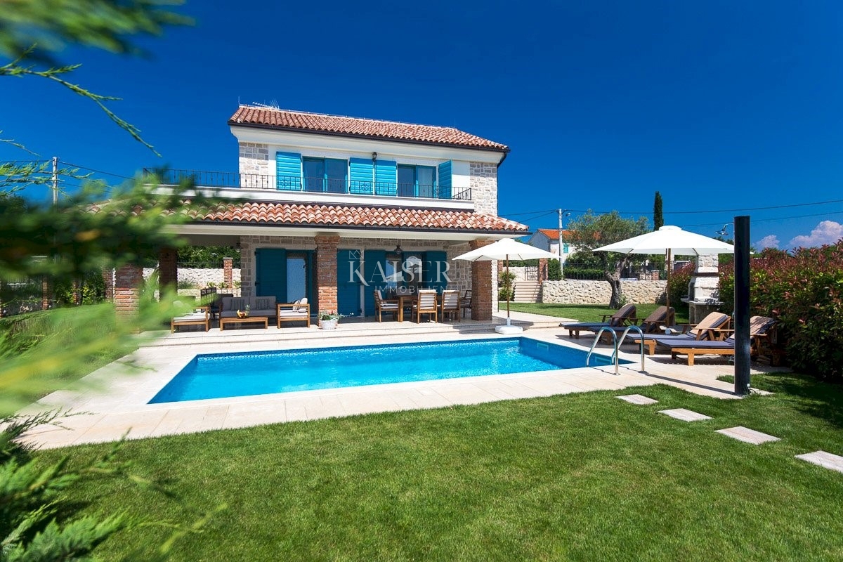 Isola di Krk, Dobrinj, dintorni - villa di lusso 181m2