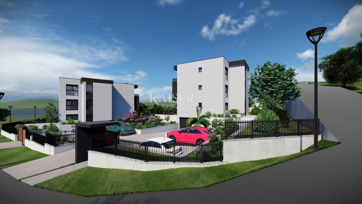 Moderno appartamento con 4 camere da letto in un nuovo edificio, vicino a Kastav