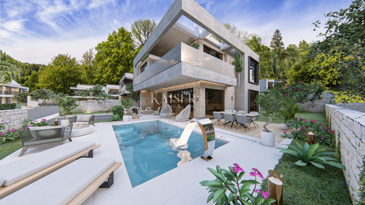 Istria, Umago - villa con piscina in un resort di lusso