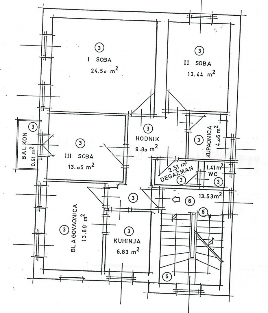 Appartamento Opatija, 90,01m2