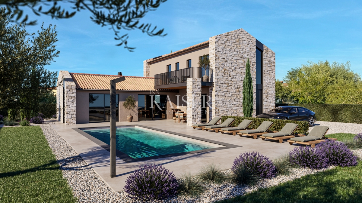 Mrgani, Jural - Villa con una splendida vista sul Canale di Leme