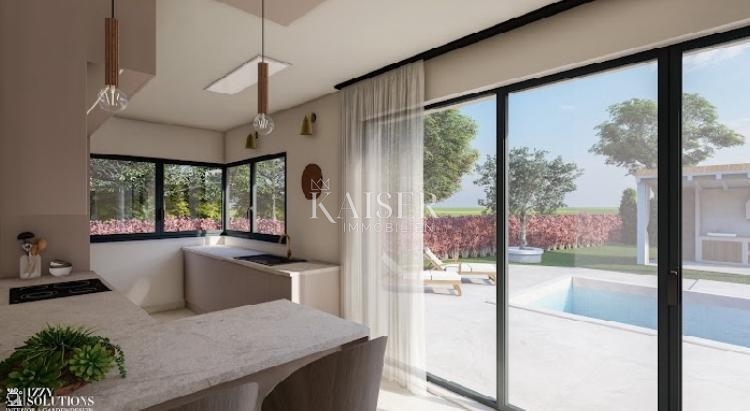 Istria - Parenzo, moderna villa rustica con piscina riscaldata