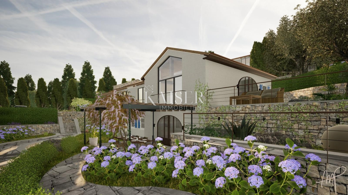 Opatija, Mošćenička Draga – Opportunità per gli investitori, un complesso di ville unico su 5,4 ettari