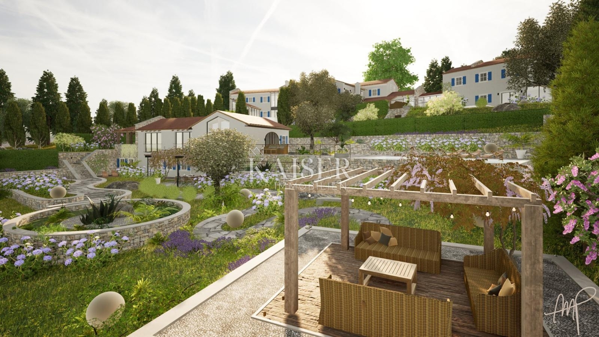 Opatija, Mošćenička Draga – Opportunità per gli investitori, un complesso di ville unico su 5,4 ettari