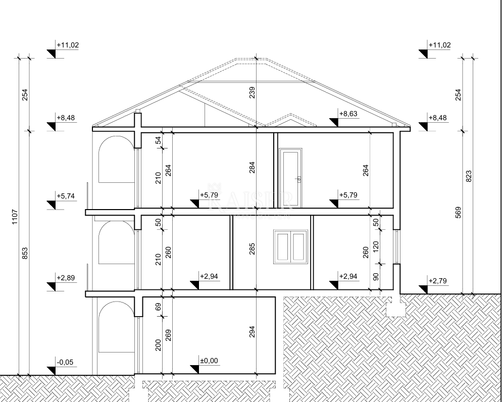 Sebenico, Rogoznica - Villa esclusiva con piscina - nuova costruzione