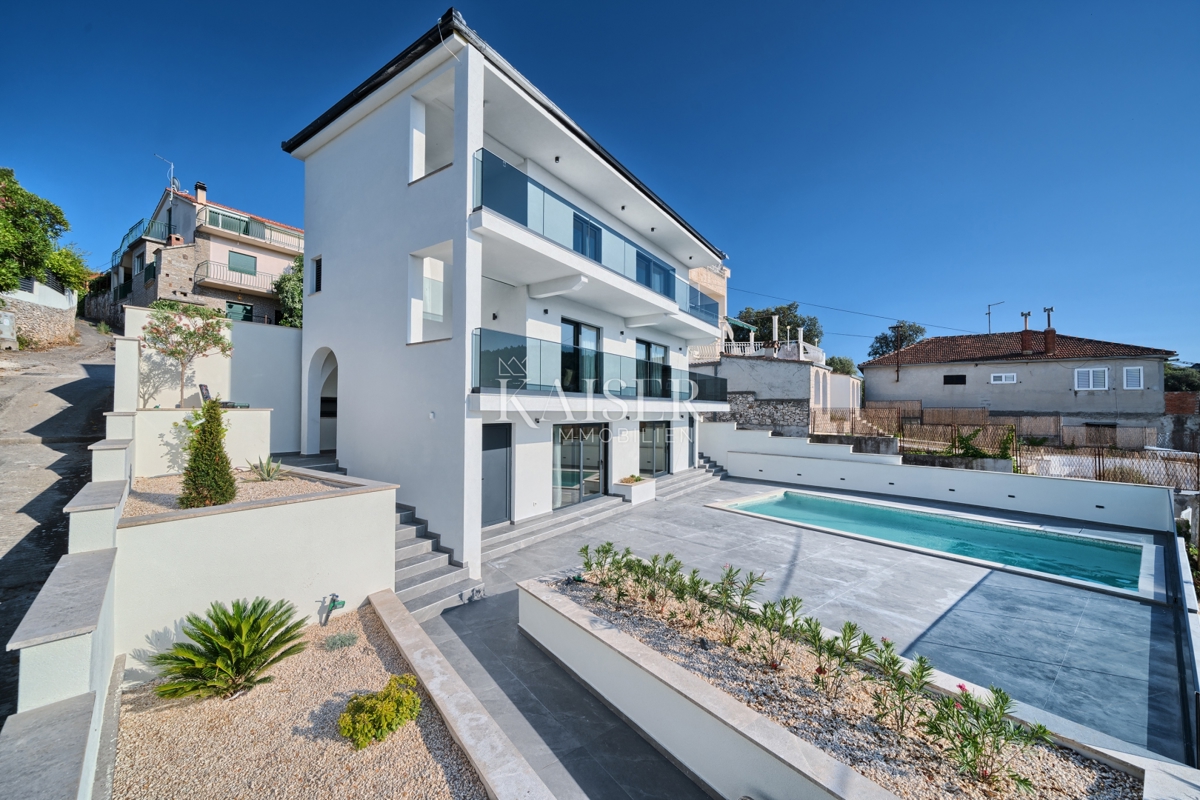 Sebenico, Rogoznica - Villa esclusiva con piscina - nuova costruzione