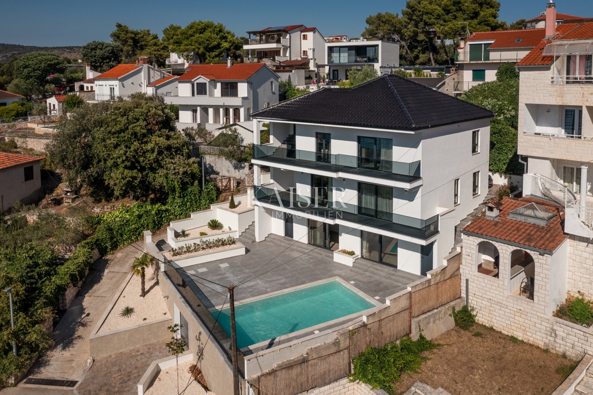 Sebenico, Rogoznica - Villa esclusiva con piscina - nuova costruzione