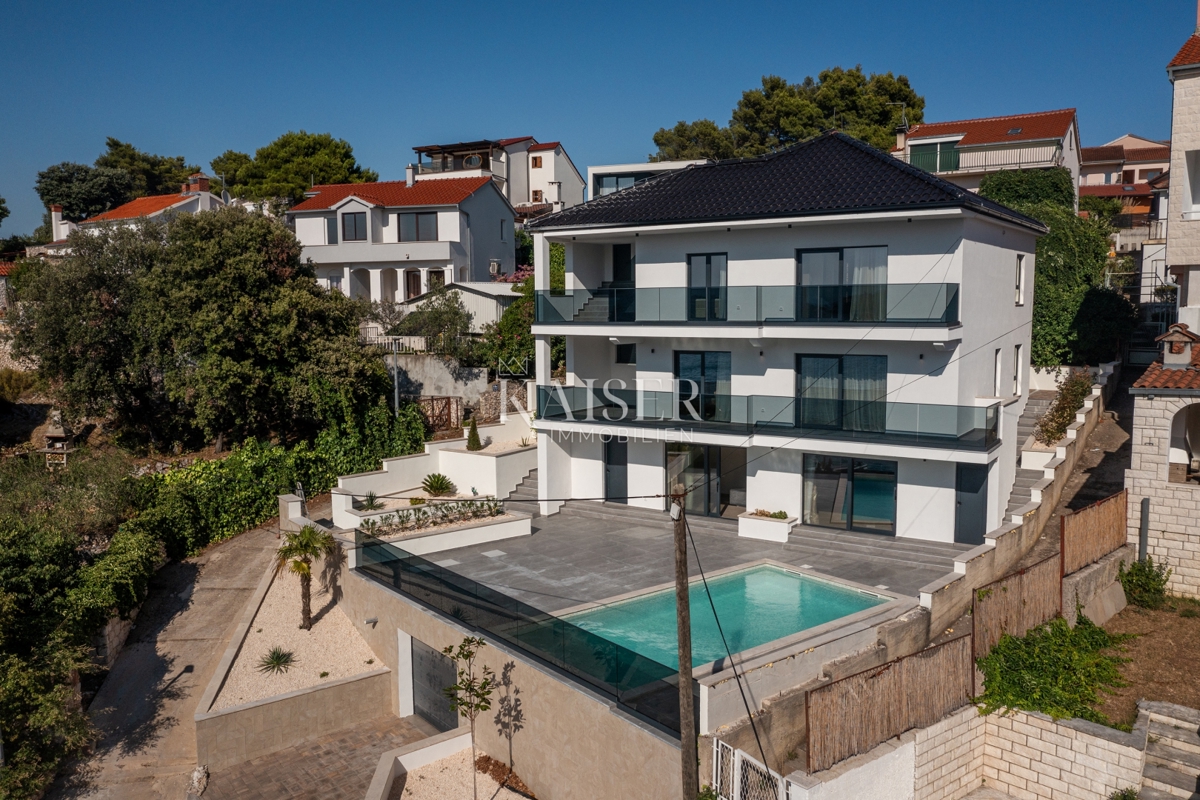 Sebenico, Rogoznica - Villa esclusiva con piscina - nuova costruzione