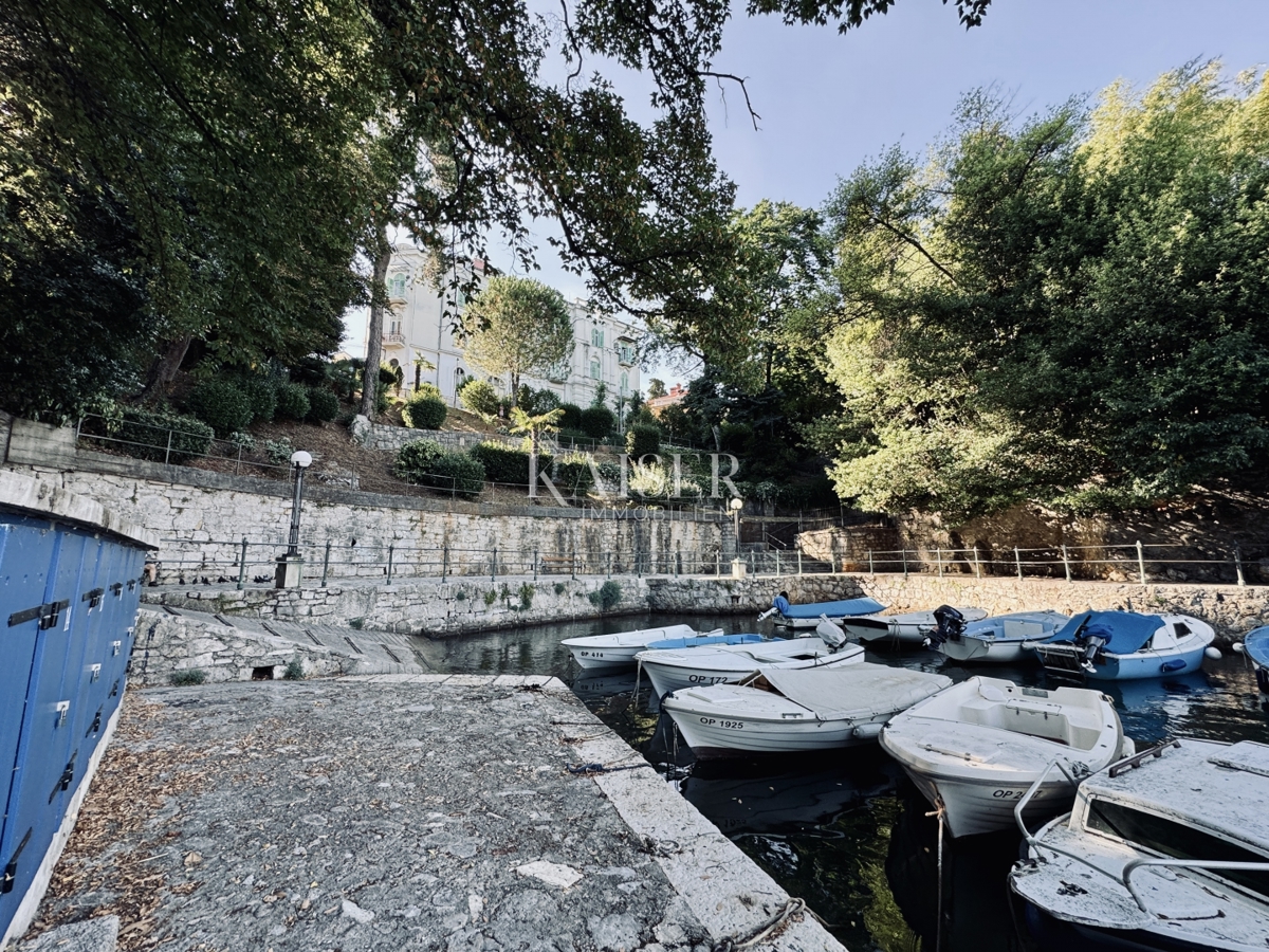 Abbazia – Monolocale 15 m2 in centro, prima fila al mare