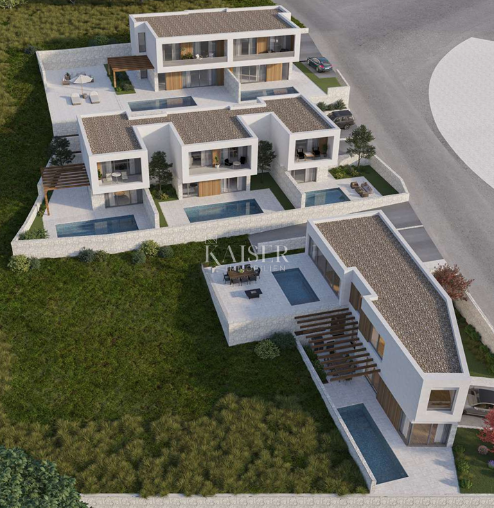 Crikvenica - casa bifamiliare 97m2 con vista panoramica 