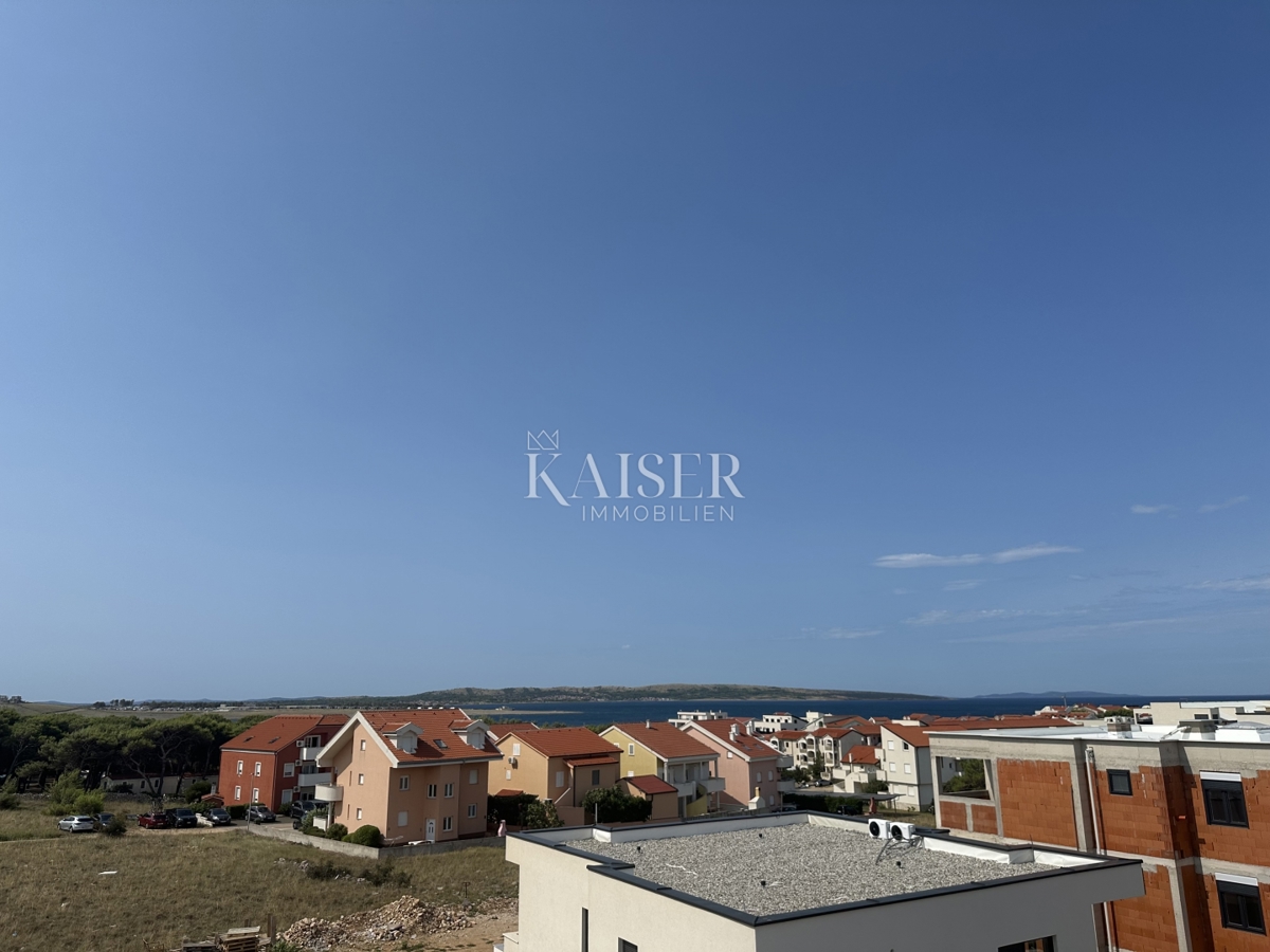 Pag, Povljana - Appartamento con 2 camere da letto e ampio balcone, vista mare
