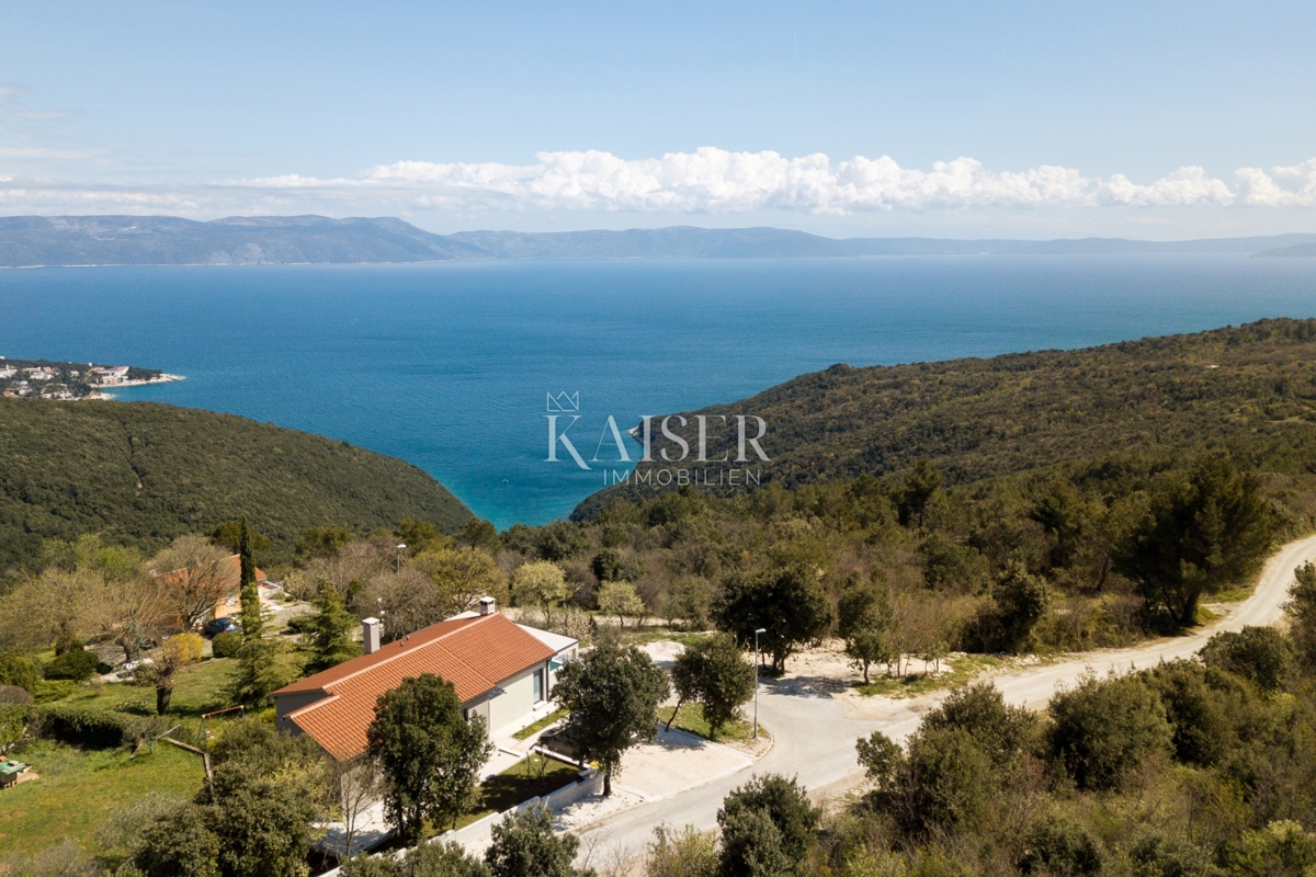 Istria, Labin - Bellissima villa con vista sul mare e sull'isola di Cres
