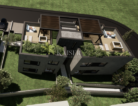 Istria - Parenzo, appartamento con tre camere da letto e vista mare